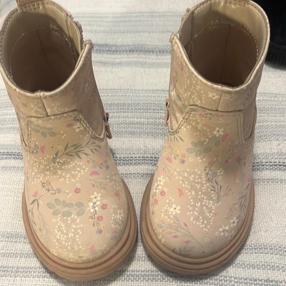 5C toddler girl boots - 2 pairs